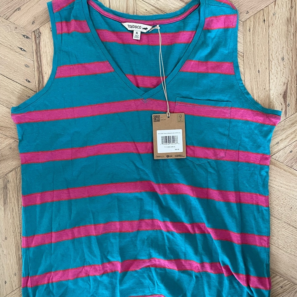 Toad and Co stripped women’s tank top